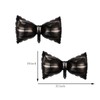 4PCS Father's Day Balloons Father's Day Party Decorations Black Bow