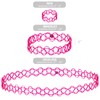 Expressions 3pc Assorted Tattoo Stretch Jewelry Collection - PInk Tattoo