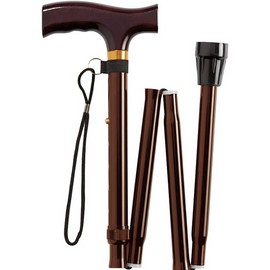 Making Life Easy Walking Cane Folding by MLE, Bronze