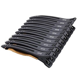 Tricoin Industries Ivil Tough Clip Black, Pack of 10