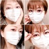 Anshinya Premium Sticking Mask (White) No Ties for Ear Pain,