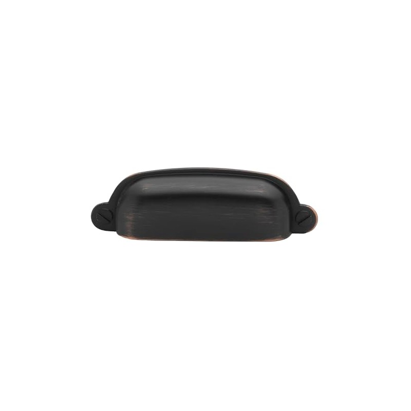 GlideRite 3-1/2 Inch Center-to-Center Classic Bin Pull Cabinet Hardware, 4767