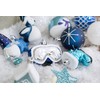 Valery Madelyn Christmas Baubles for Christmas Tree Decorations,40pcs 5-9cm Blue