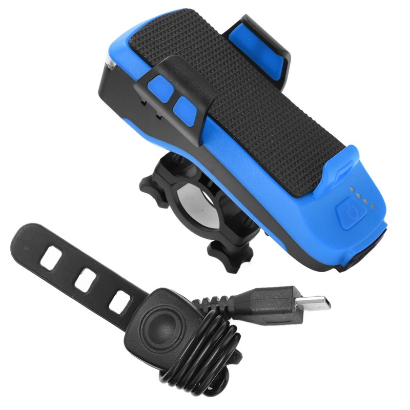 Bike Headlight Multifunction USB Charging Convenient Portable Bicycle Warning Light