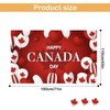 Happy Canada Day decorations Banner July 1, PILZUME Large Backdrop