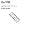 DTGN 0.3x4x10mm(DxODxL) Compression Spring - 30Pack - Good for Machinery