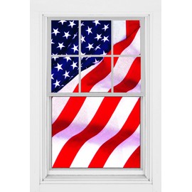 WOWindows Posters backlit USA Flag 34.5"x60"(Old Glory, 1)