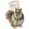 CafePress Squirrel Thank You Greeting Cards Folded Greeting Card Glossy