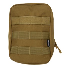 MOLLE Tactical IFAK Utility Pouch, Military Style Medical First Aid Gear, Nylon, Water-Resistant (Coyote)