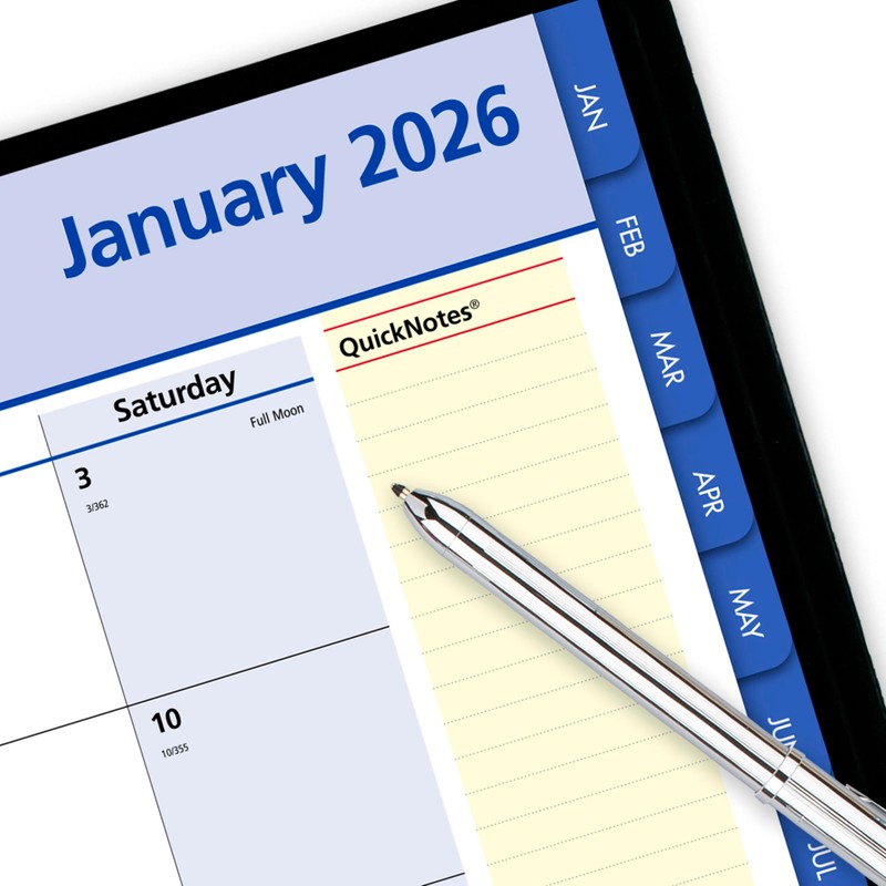 AT-A-GLANCE 2026 Appointment Book Planner, Monthly, 7" x 8-3/4", Medium,