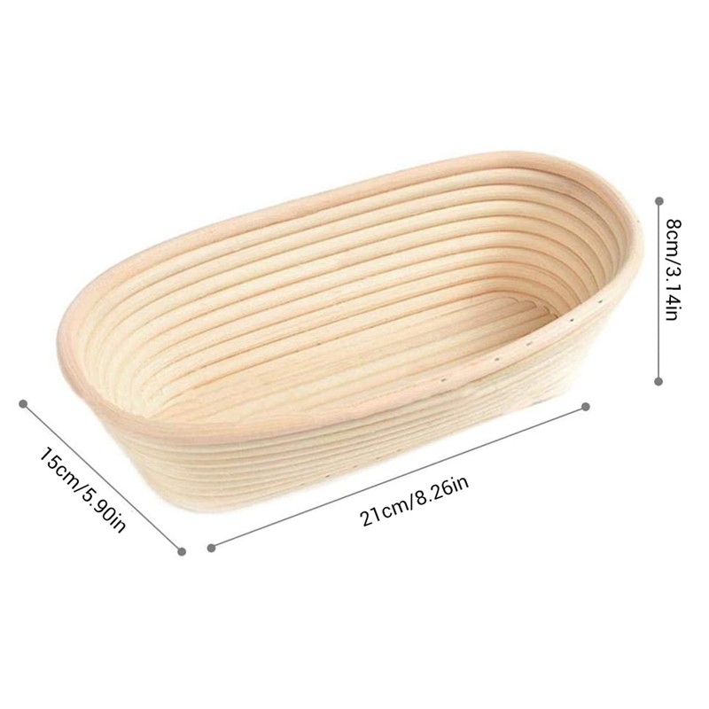 Oval Rattan Bread Proofing Proving Baskets Tools Bread Proofing Basket