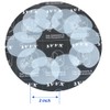 50 Pieces Heat Shield Guards for Hair Extension, Clear PVC
