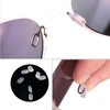 Eyeglass Nose Pads 4 Pair of Replacement Square Premium Grade