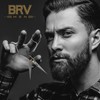 BRV MEN Professional Mustache & Beard Trimming Scissors - 5.5"