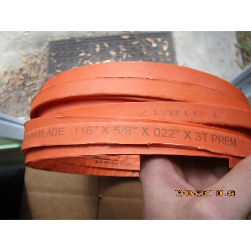 Hobart Meat Saw Blades "116in x 5/8 x 022' Premium