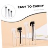 Mikinona 150pcs Bottles Plastic Mini Travel Bottles 1ml 2ml 3ml
