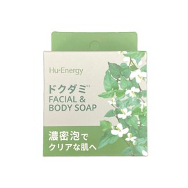Popberry Huena Soap DD 3.5 oz (100 g) 1 Piece Solid Soap Facial Body Houttuami Korean Cosmetics