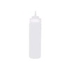 Chef Inox Wide Mouth Squeeze Bottle, 720 ml Capacity, Clear