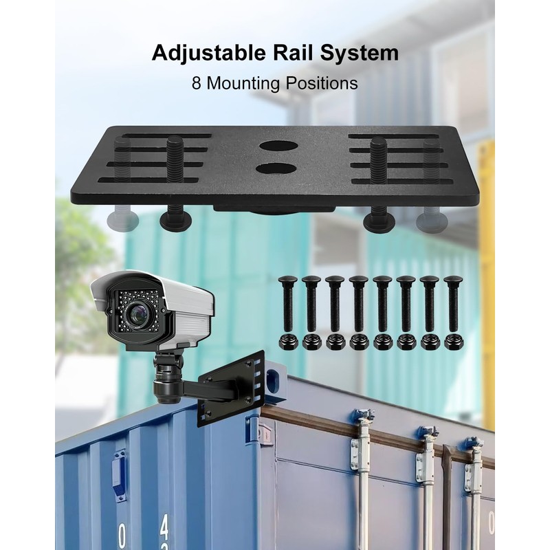 Outdoor Camera Mounting Platform for Shipping Containers – Heavy Duty