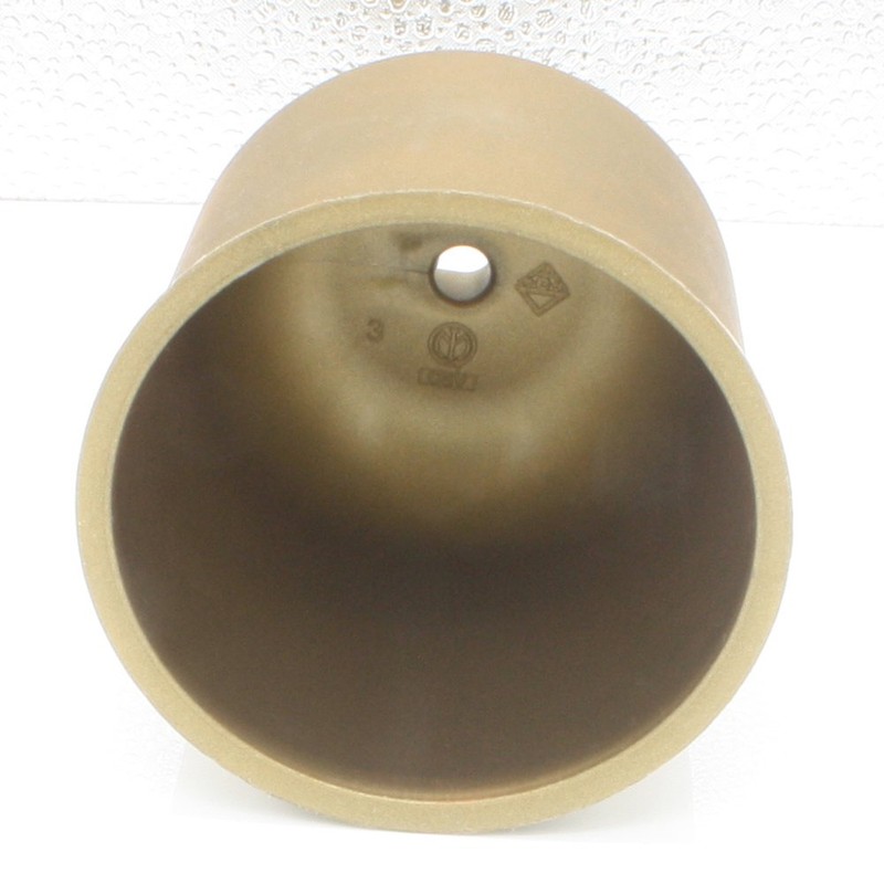 Canopy Gold Matt Plastic with Locking Screw for Supply Cable