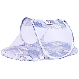 LKNBIF Baby Mosquito Net, Foldable Crib Mosquito Net, Crib Foldable Mosquito Net Baby Travel Tent, Foldable Baby Crib Portable Zip Baby Travel Bed Crib Mosquito Net with Suitable Family Outdoor Travel