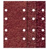 Wolfcraft 1762000 Sanding Sheets Self-Gripping with Corundum Perforated for Electrical