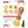 Christmas Wax Seal Stamp Kit Lanstics Wax Seal Stamp Brass