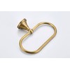Celbon Antique Brass Oval Towel Ring 8.26'' /21cm Bathroom Towel