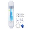 Geekpure 10-inch Universal Inline Alkaline Replacement Water Filter Kit pH+