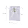 Healeved 36 Pcs Mini Bag Mini Candy Bags Flower Gauze