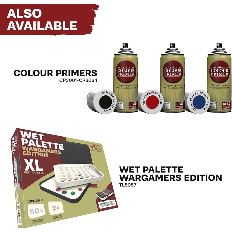 The Army Painter, Warpaints Flexible Triad PLUS+: Black & Greys,