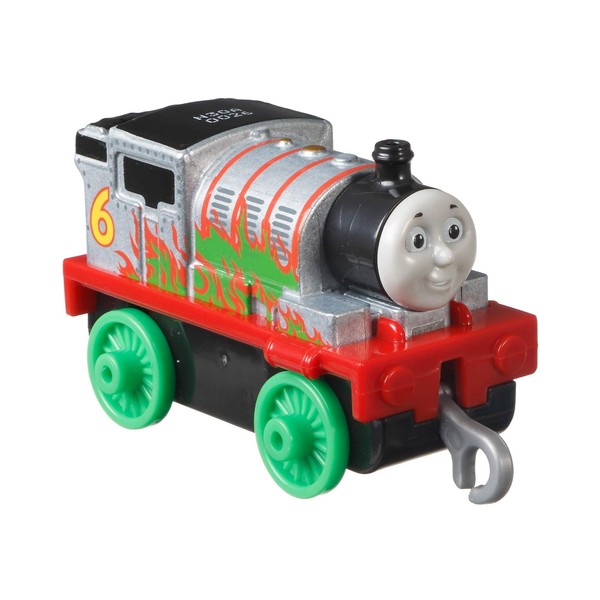 Thomas and Friends Adventures Percy Chrome with Green Flames GYV66