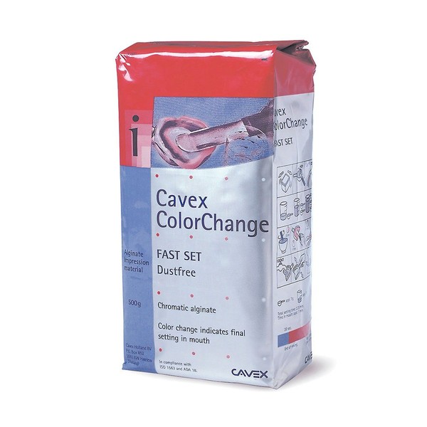 Practicon-7085610 Cavex ColorChange Alginate , 500 Grams