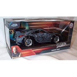 Jada FAST & FURI0US DK NI'SS'AN 350Z grey black car 1:24 scale diecast model
