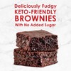 Duncan Hines Keto Friendly Brownie Mix, Chewy Fudge, Zero Added