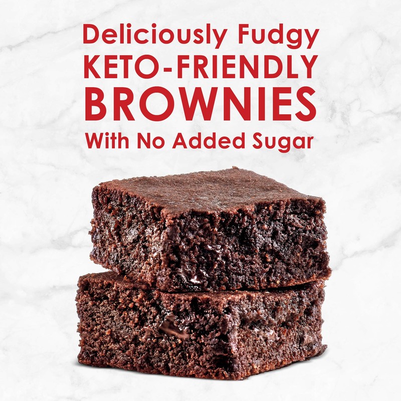 Duncan Hines Keto Friendly Brownie Mix, Chewy Fudge, Zero Added