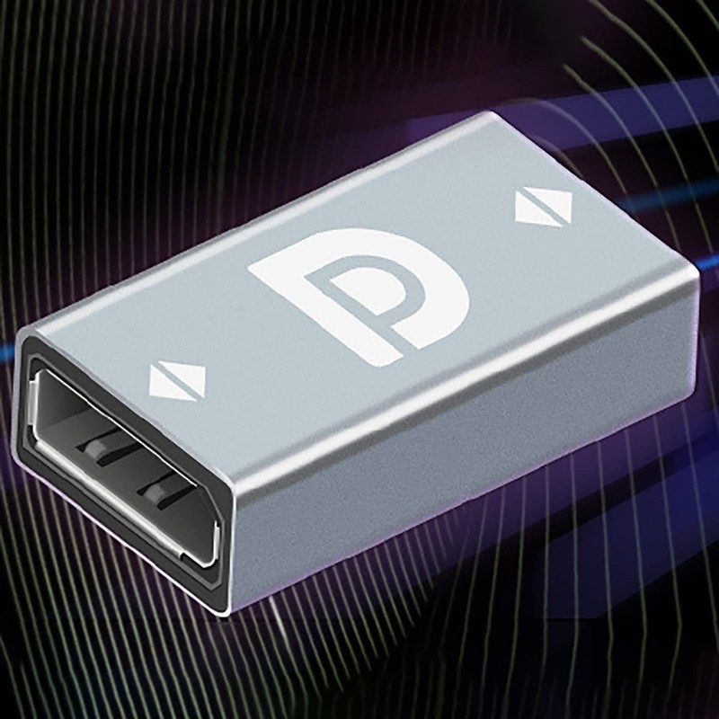 2 Pack DP Female to Female Adapter, tunghey Displayport Coupler