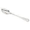 Godinger Rice Spoon, Silverplate Dinnerware, Serving Spoon for Cooking, Serving