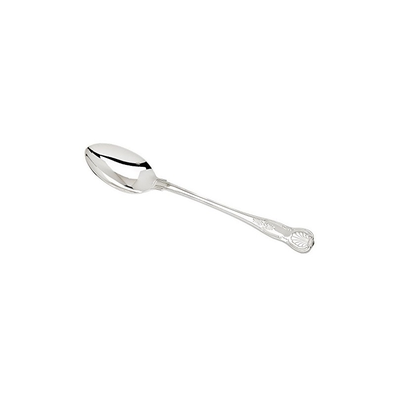 Godinger Rice Spoon, Silverplate Dinnerware, Serving Spoon for Cooking, Serving