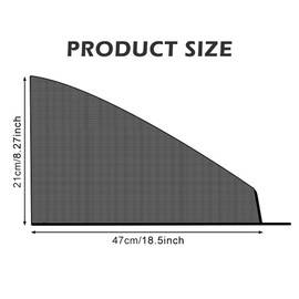 Pack of 2 Sun Protection Car Children, Car Sun Protection for Children, Car Side Window Sun Protection, Stretchy and Breathable Window for Complete Sun and Privacy Protection, Suitable for Most