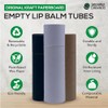 Tubos de bálsamo labial de papel Kraft de 8.5g /