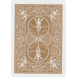 Bicycle Rider Back Gold Deck