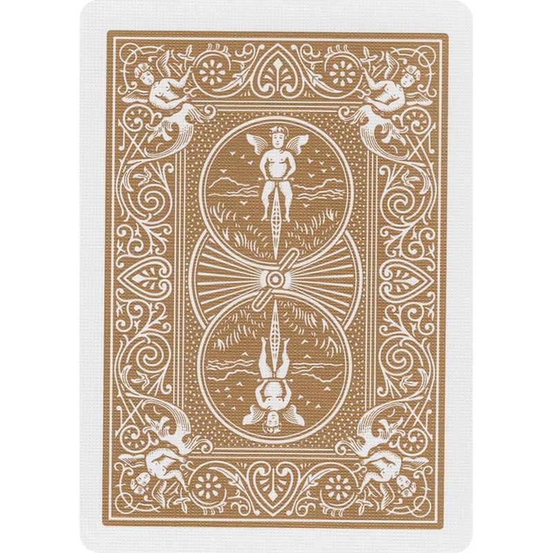 Bicycle Rider Back Gold Deck