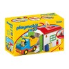 Playmobil 70184 1.2.3 Truck with Sorting Garage Multi-Coloured