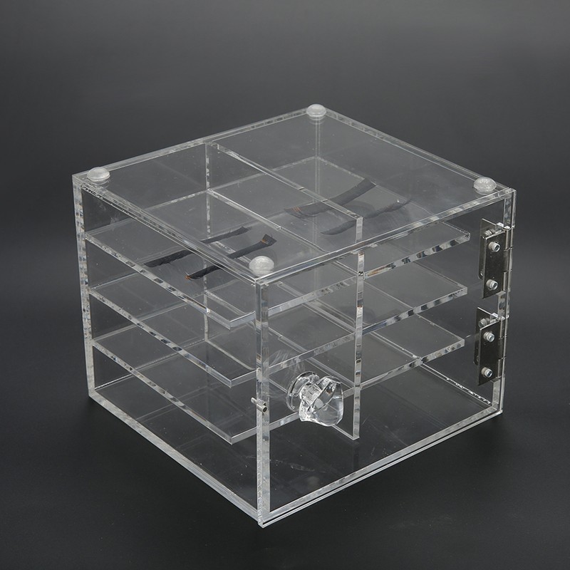 8 Layers False Eyelash Extension Carrying Box Acrylic Storage Box