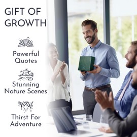 RYVE Motivational Calendar for Men – Daily Flip Calendar with 365+ Inspirational Quotes, Office Decor and Desk Accessories, Motivational and Inspirational Gifts for Men, Office Desk Gifts