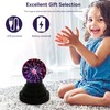 Agatige 3 Inch Magic Plasma Ball Lamp, Touch Sensitive Plasma