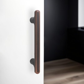 KOMOTIA 10 Pack 3 Inch Cabinet Pulls Oil Rubbed Bronze Kitchen Cabinet Handles Zinc Alloy Drawer Pulls Solid Cabinet Hardware