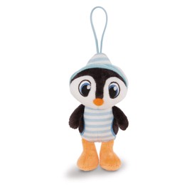 NICI 43972 Penguin Koosy 14 cm with Loop, Black