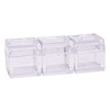 1pc Acrylic Box Tray for 10mm 0.39" Element Cubes Clear